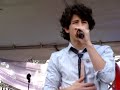 jonas brothers at the white house easter egg roll 3.24.08.  when you look me in the eyes...first show.