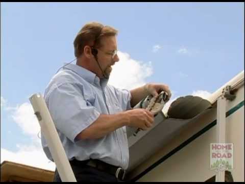 how to adjust awning spring