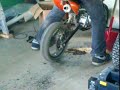 125 dirt bike smoke show