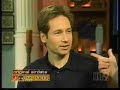 david duchovny on regis and kelly september 2007