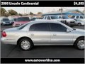 www.autoworldco.com This 2000 Lincoln Continental is available from AutoWorld LLC. For details, call us at 719-404-0404