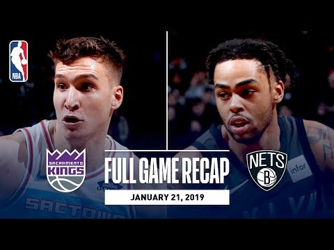 Video: Full Game Recap: Kings vs Nets | D'Angelo Russell Leads All Scorers With 31 Points