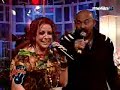 en el programa la descarga con albita, programa de la televisora megatv  y conducido por albita rodr�guez, se presenta invitado el gran sonero oscar de le�n.