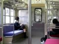 常総線キハ０形の車内・車窓 Joso train 0 series cabin
