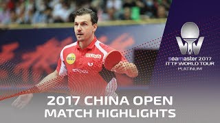 2017 China Open | Highlights Dimitrij Ovtcharov vs Timo Boll (Final)