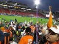 11.12.06 - MLS Cup - Houston Dynamo show off the Cup