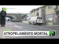 V�DEO: Homem morreu ap�s ser colhido por uma viatura que se despistou em Polvoreira (FOTOS)