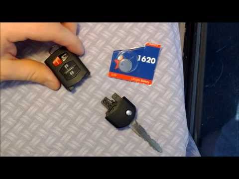 How To Replace A Battery In A Mazda Key Fob