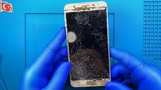 SPLIT !!! Samsung Galaxy J7 Prime Screen Replaceme