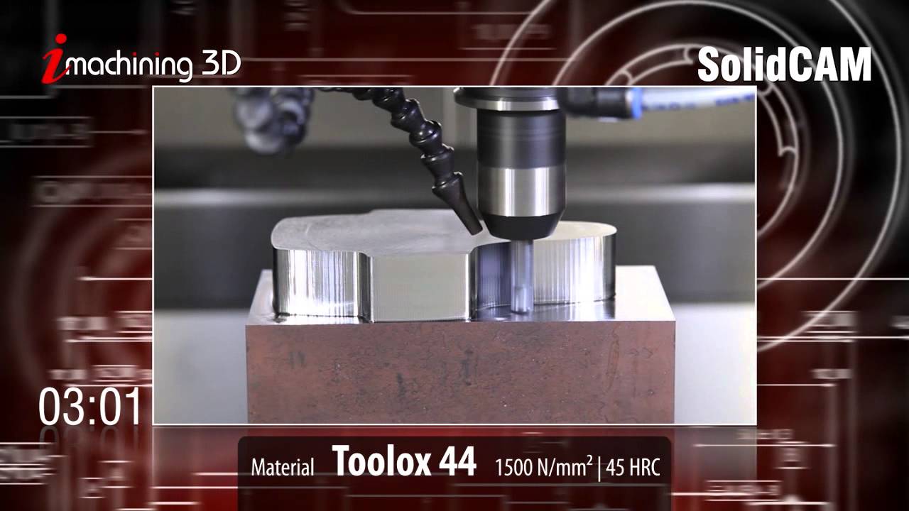 CNC Machining - SolidCAM iMachining 3D