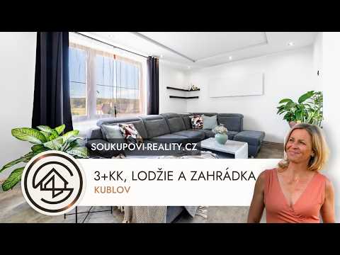 Video Klidné bydlení v Kublově | byt 3+kk, lodžie a zahrádka