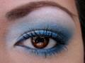 Super Bowl XLIV Makeup - Indianapolis Colts Colors
