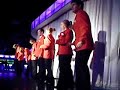 butlins red coats doing cha cha slide easter 08