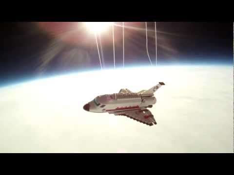 LEGO Space Shuttle A Journey To 115,000 Feet | Video LEGO Space Shuttle A Journey To 115,000 Feet | Video