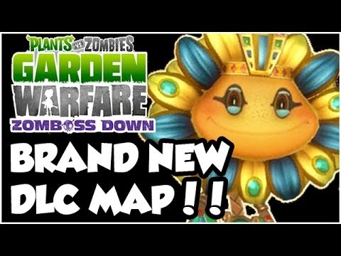Plants vs. Zombies Garden Warfare - NEW ZOMBOSS DOWN DLC!! NEW MAP AND STICKERS!! (Xbox One HD)