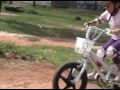 Tayza estreando no Bicicross