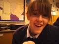 me , bex and hann messing around in english - rebels ! me , bex and hann messing around in english - rebels !