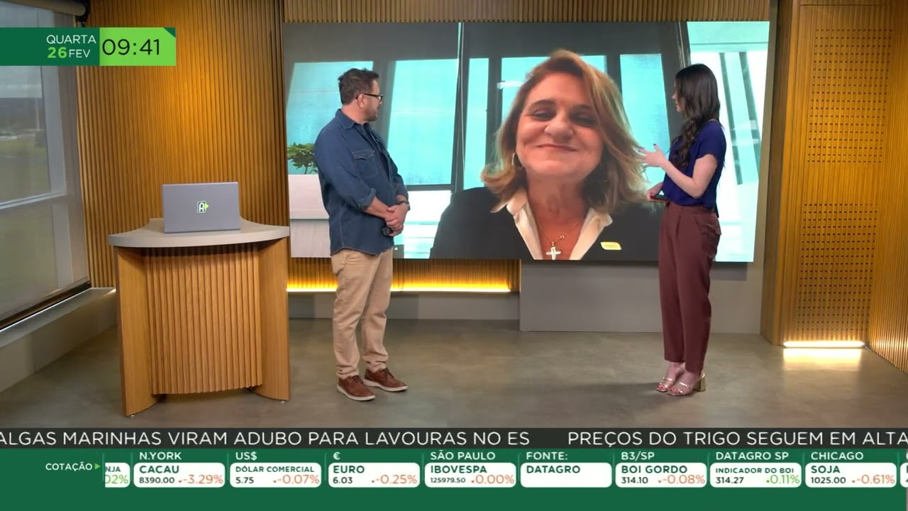 Embrapa e Grupo OCP assinam acordo para agricultura sustentável