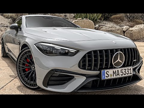 NEW 2024 Mercedes AMG CLE53 Coupe! + SOUND! Ultimate M4 Killer! Interior Exterior Review 4k