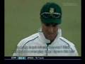 Mark Boucher (South Africa) Sledges Tatenda Taibu (Zimbabwe)