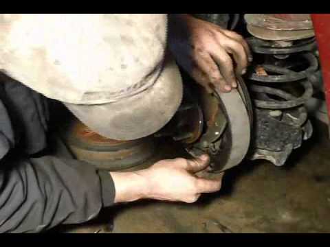Maintenance, replacing rear brake shoes (2007 Chevy HHR)