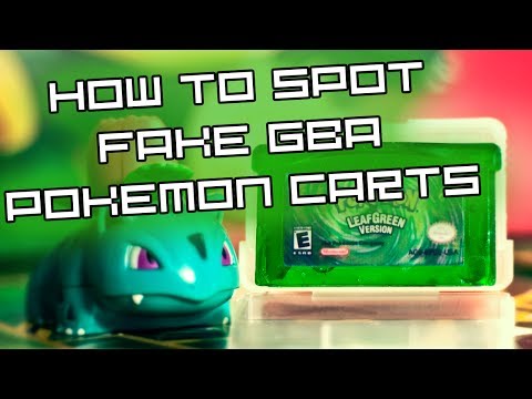 how to tell if a pokemon game is fake