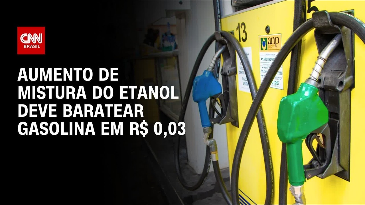 Etanol: Aumento de mistura deve baratear gasolina em R$ 0,03 no Brasil | HORA H