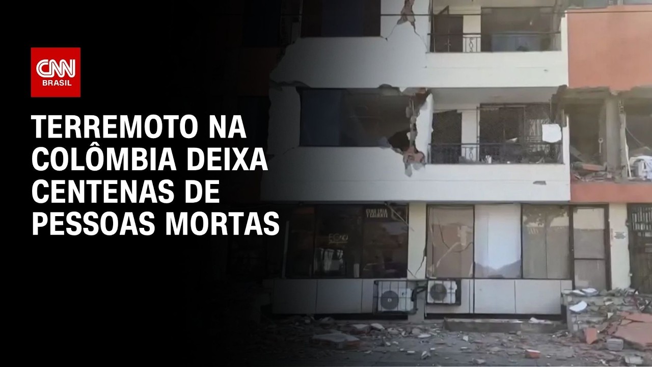 Número de mortos em terremoto sobe para 132, diz associação na Colômbia | CNN NOVO DIA
