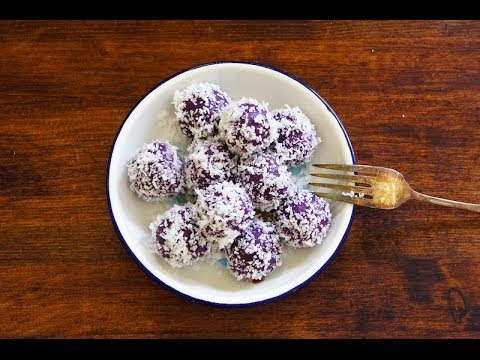 how to cook purple sweet potato