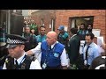 Champion Pakistan Team Get Huge Support As They Leave The Oval Cricket Ground After Defeating India