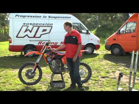 how to adjust suspension on a dirt bike