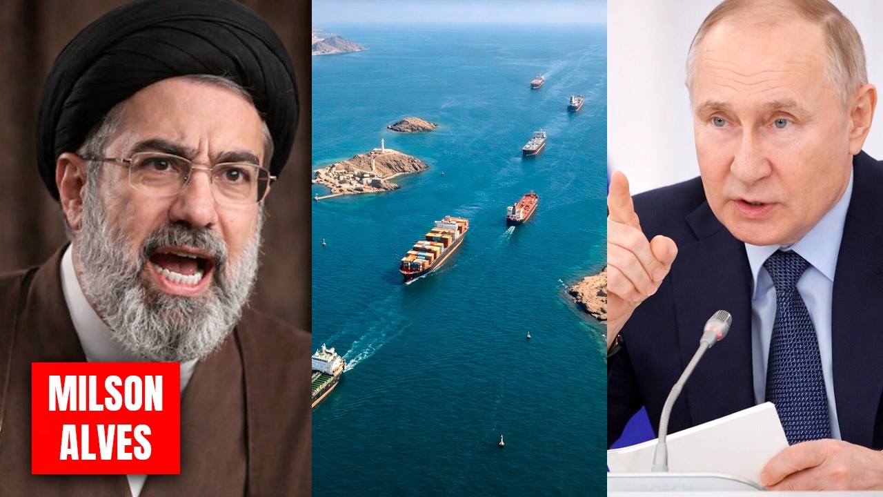 ÚLTIMAS: ROTA secreta do IRÃ para a Rússia faz regime respirar em ORMUZ