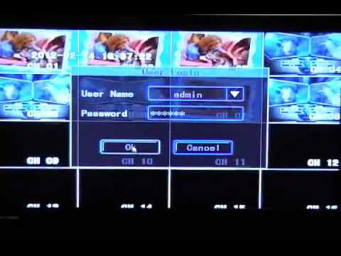 how to recover dvr password