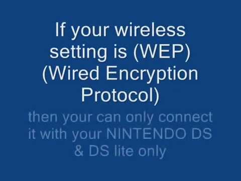 how to setup wifi for nintendo ds