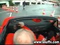 Ferrari + Old People = CRASH! Ferrari + Old People = CRASH!