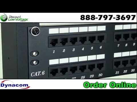 how to patch ethernet patch panel