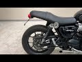 トライアンフ STREET TWIN ストリートツイン◆2016年モデル◆社外サイレンサー◆フェンダーレス◆メーターバイザー◆車