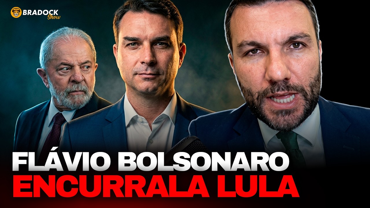 LULA VAI FUGIR? Flávio Bolsonaro manda recado duro e exige confronto cara a cara!