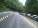 Descent down Woody Gap on a Kickbike Descent down Woody Gap on a Kickbike