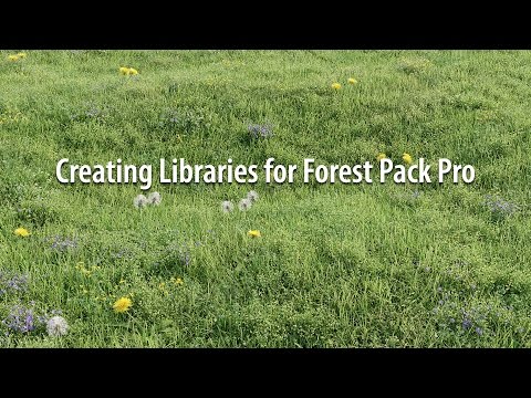 TUTORIAL: Creating libraries for Forest Pack (advanced)
