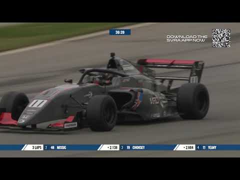 Full Race Replay Race 3: FR Americas Drivers Battle Mixed Track Conditions at Road Atlanta