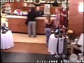 Girl Picking her ass on Security Camera