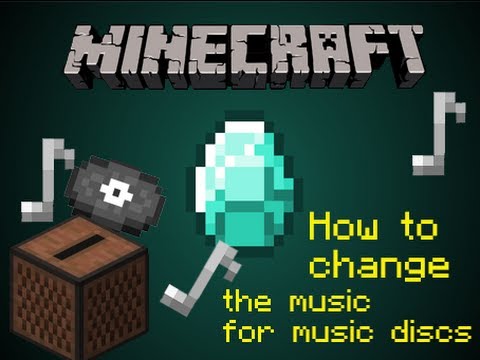 how to change minecraft cd music