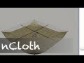 Autodesk Maya 2009- nCloth tutorial (linen cloth tear)