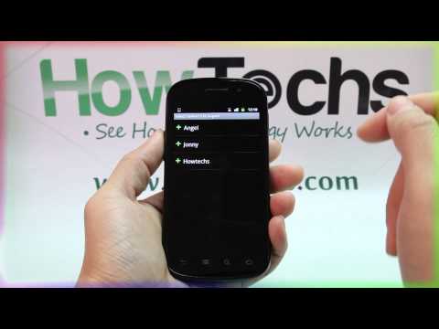how to sync facebook contacts with nexus s