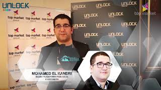 Mohamed El Kandri - Co-Founder Smart Transformation Saudi at UnlockBlockchain Forum Dubai