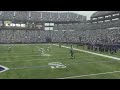 Madden NFL 10 TD; J. Flacco pass to M. Clayton for 68yds
