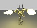 Robot on a walk Robot on a walk