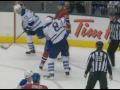 Travis Moen vs Michael Komisarek Oct 1, 2009