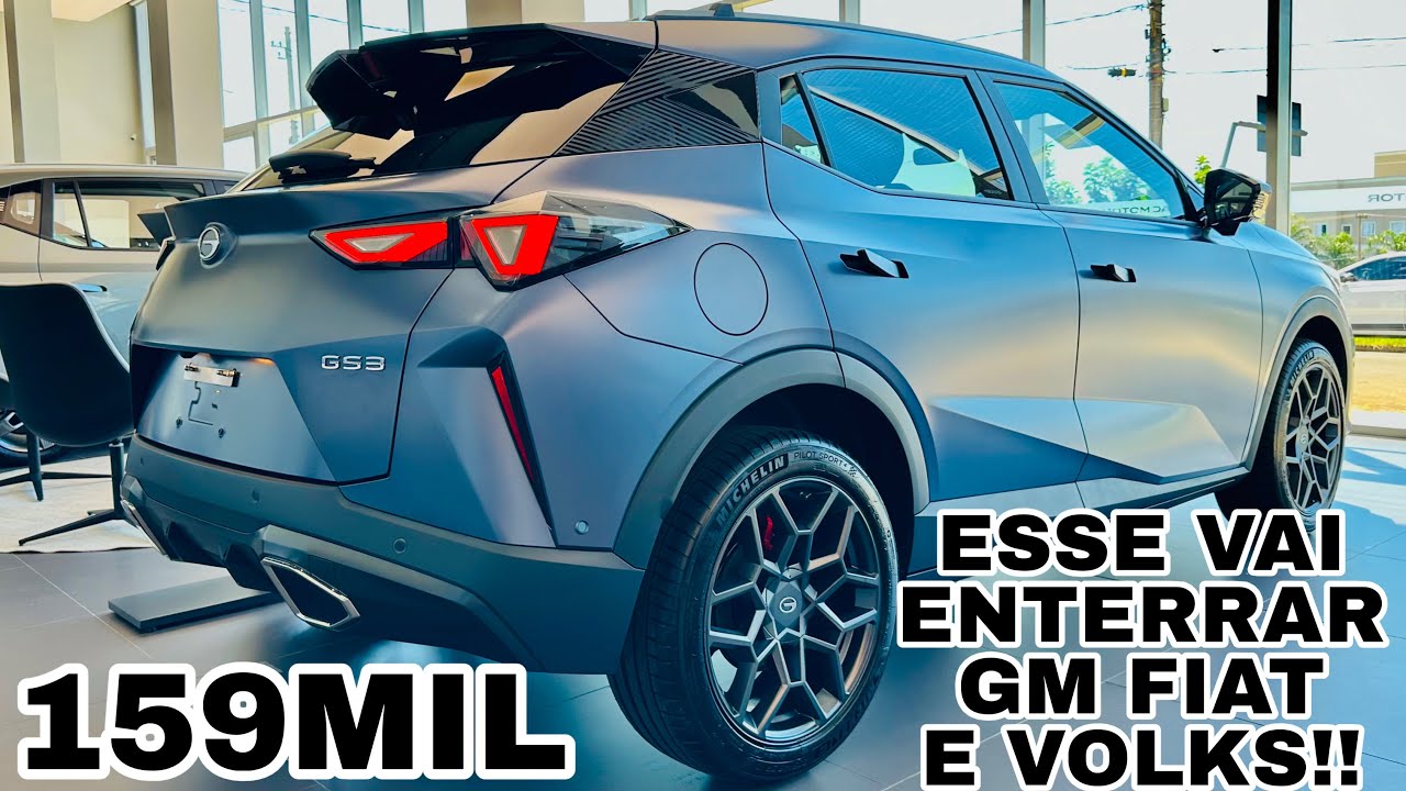 TEST DRIVE E AVALIAÇÃO DO NOVÍSSIMO GAC GS3 JÁ 2027 | MOSTREI OS PONTOS POSITIVOS E NEGATIVOS!